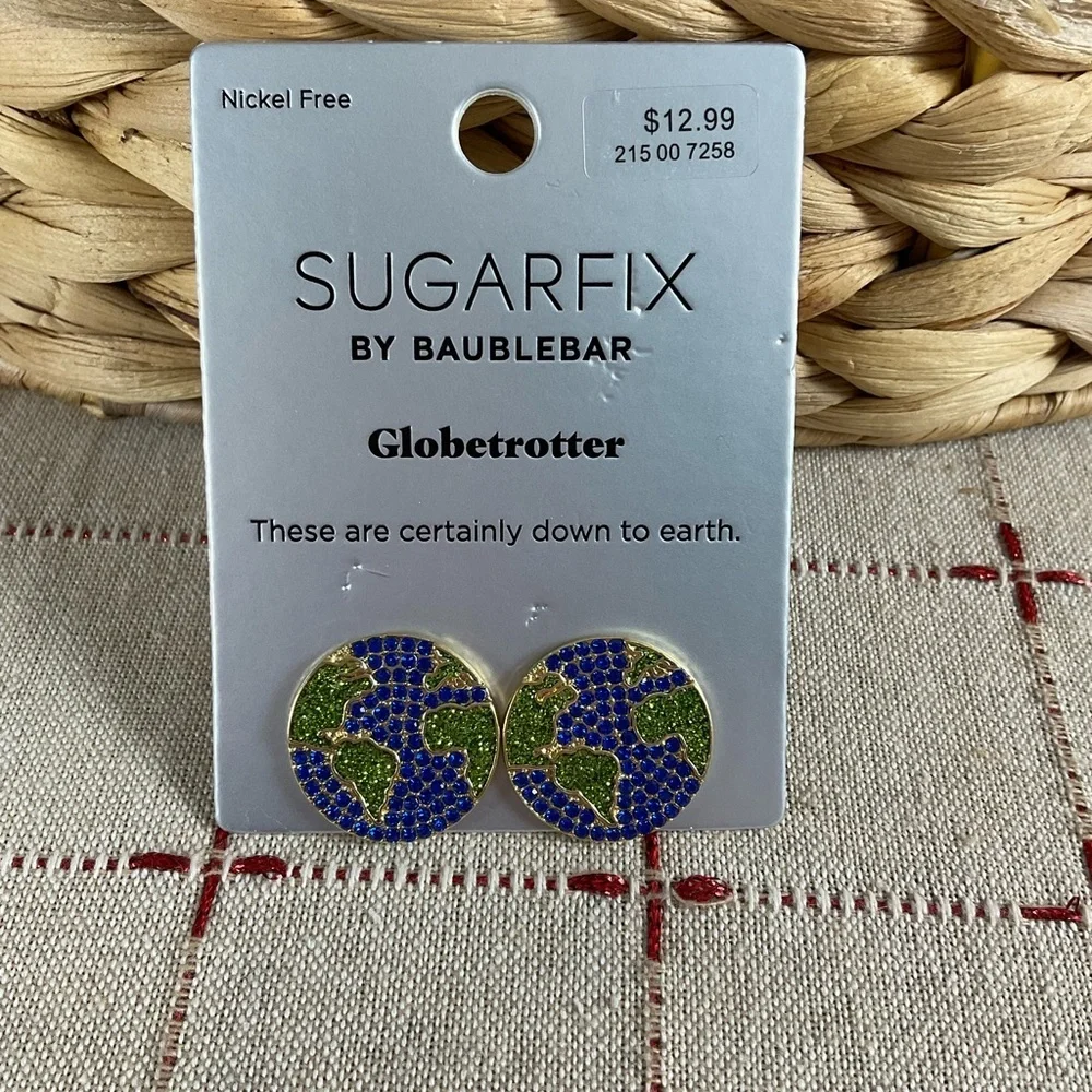 Sugarfix by Baublebar Earrings Bundle 10 Total Hearts Pearls Butterflies New
